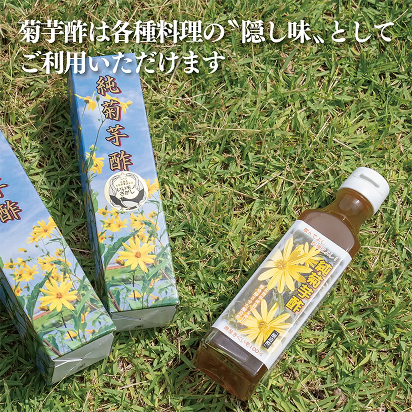 菊芋酢サンフラワービネガー（３本）：B230-005