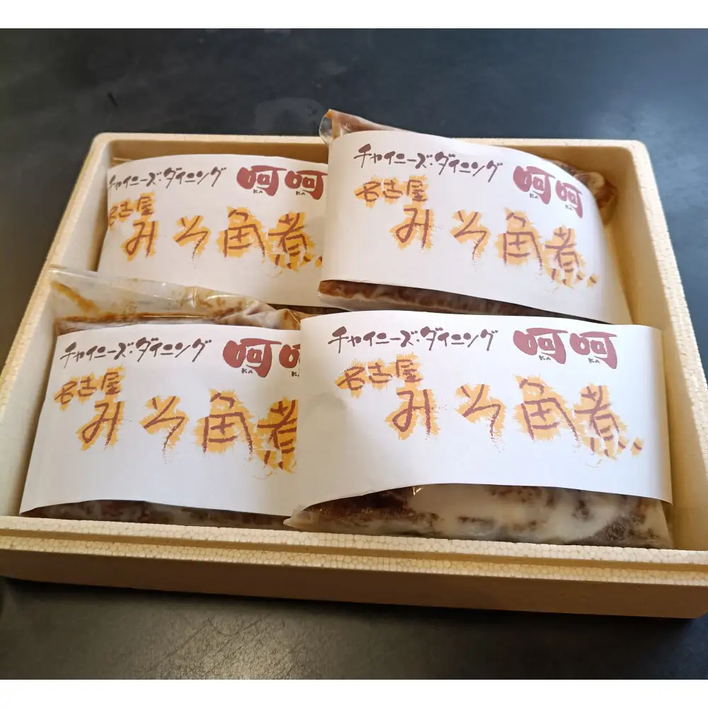 チャイニーズダイニング呵呵　名物　豚の角煮（名古屋みそ）