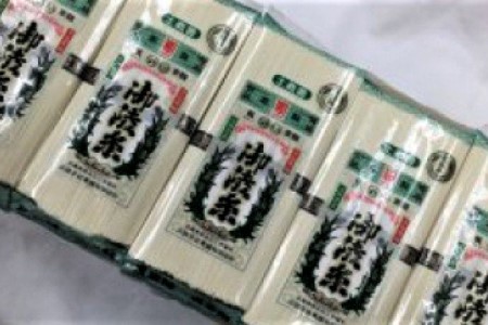 楓勇吉商店淡路島手延べそうめん 御陵糸 500ｇ×6袋