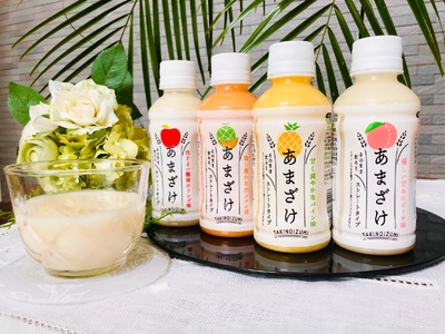 酒粕屋さんのフルーツ甘酒セット（6本入り） [あまざけ 果物 ドリンク ペットボトル] 飲料 果汁飲料 ジュース 美容 