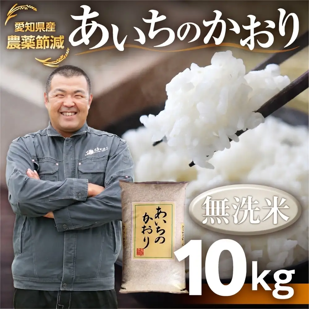 令和7年産】あいちのかおり 無洗米 10kg お米 白米 おこめ こめ コメ