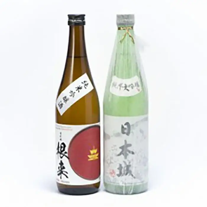 720ml飲み比べセット「日本城」純米大吟醸酒と純米吟醸酒「根来」