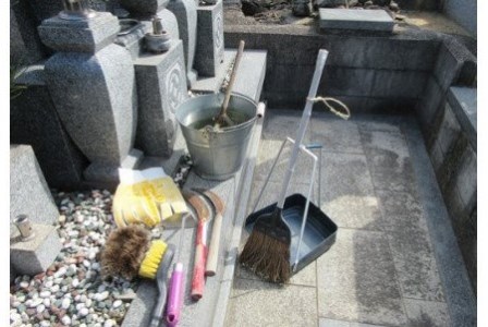 お墓の清掃代行サービス（１回）