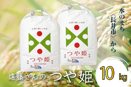 【令和7年産米】【特別栽培米】遠藤さんの「つや姫」10kg(5kg×2袋)_A072(R7)