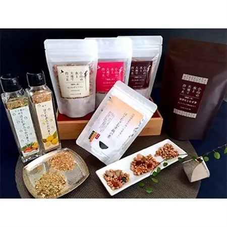 小山のハトムギギフトセット(栃木県産ハトムギ　ハトムギ関連食品7品目セット)【1094714】