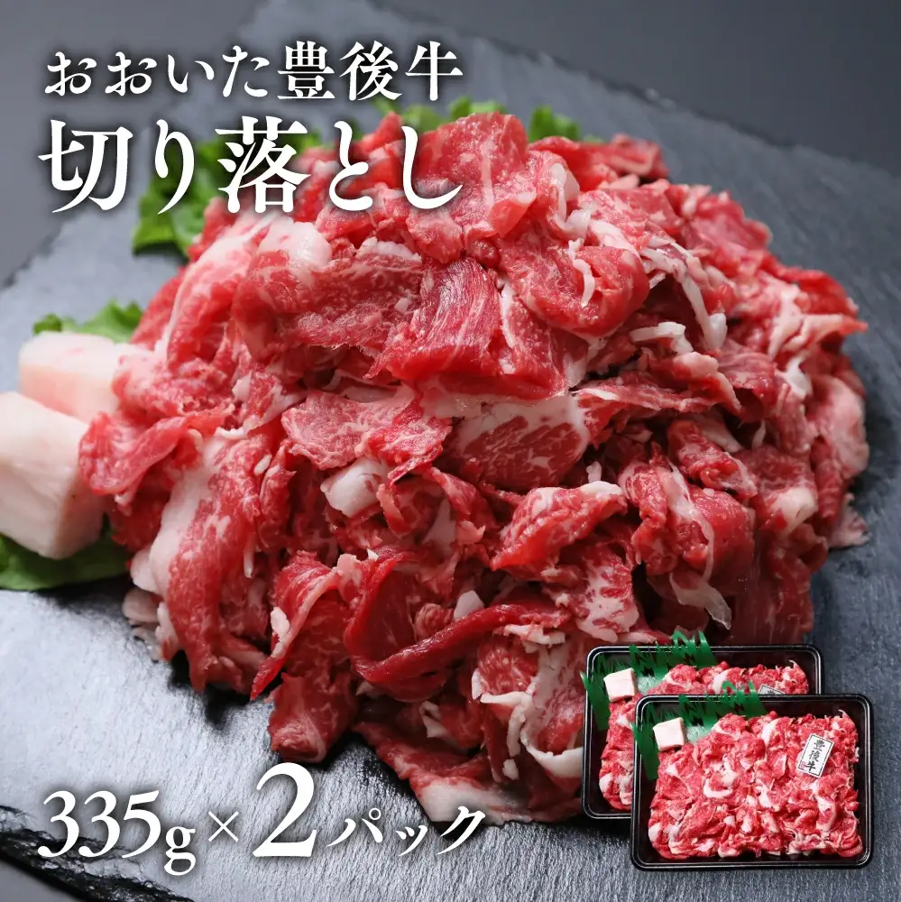 おおいた豊後牛切り落とし計670g | 牛肉切り落とし