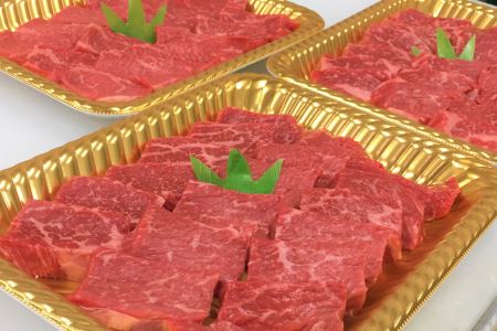 ttn187土佐あかうしモモ焼肉用(約880g)