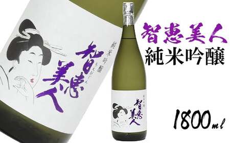 中野酒造 清酒「智恵美人 純米吟醸酒」1800ml 1本 【神田楽市】 九州 大分県 受賞 日本酒 純米吟醸 一升 ＜105-030＞