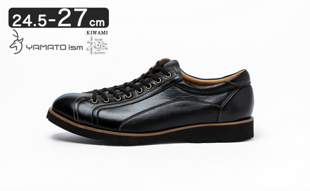 倭イズム ( ヤマトイズム ) 鹿革 シューズ YA3300 （ ブラック ） 26.0cm