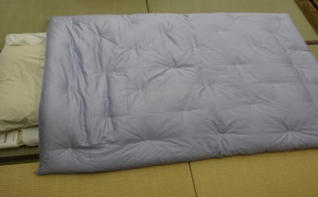 エジプト綿入り「究極の掛ふとん」（ブルー）【CW74W】