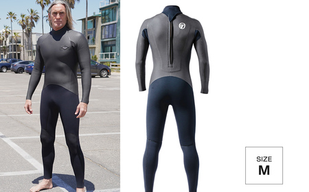 ウェットスーツ RINCON 5/3mm起毛　 BACK-ZIP フルスーツ WINTER仕様  Mサイズ