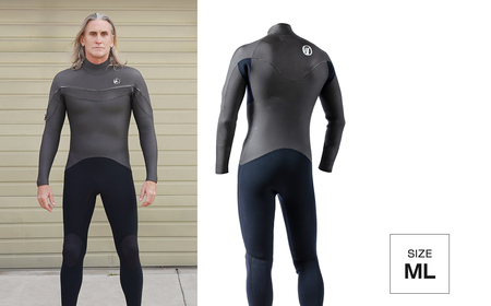 ウェットスーツ RINCON 5/3mm起毛　 LONG-CHEST-ZIP フルスーツ WINTER仕様  MLサイズ