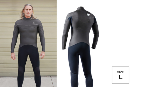 ウェットスーツ RINCON 5/3mm起毛　 LONG-CHEST-ZIP フルスーツ WINTER仕様　Lサイズ