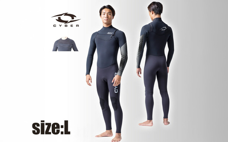 ウェットスーツ CYBER 3/2mm ZEST-LIMITED フルスーツ FALL/WINTER仕様  Lサイズ