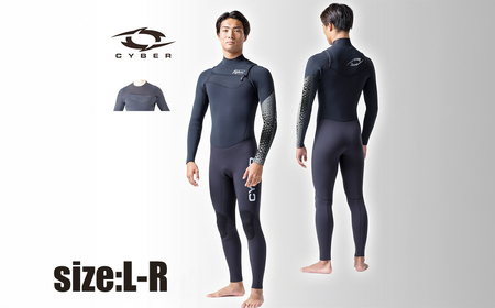 ウェットスーツ CYBER 3/2mm ZEST-LIMITED フルスーツ FALL/WINTER仕様  L-Rサイズ