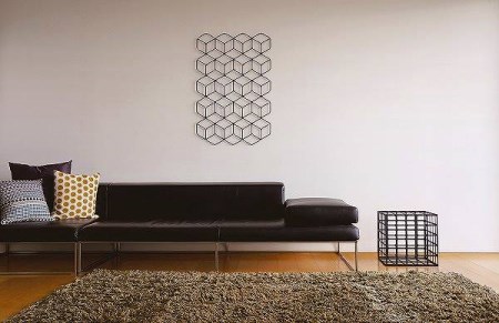D158-01 Fe Wall Deco L
