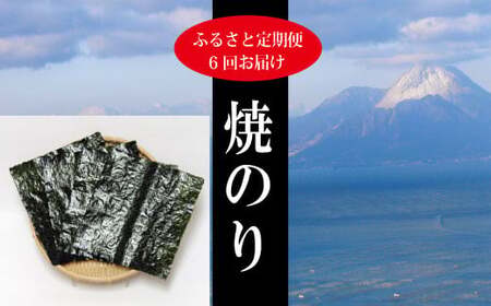 a65-039　【定期便 6回】海苔 ギフト 初摘み 極 全型30枚