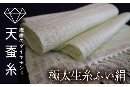天蚕とふい絹のコラボショール  F20C-049