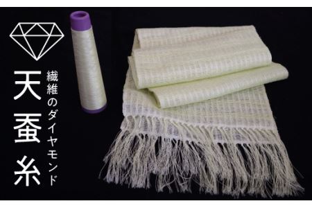 天蚕ミニショールとまゆ工芸品セット  F20C-051