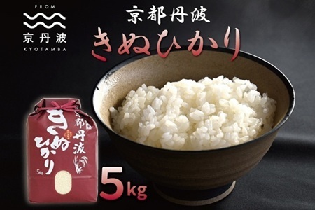 【京丹波の米】 京丹波きぬひかり 5kg 令和7年産  【 京丹波産 米  白米 】   [010MB002]