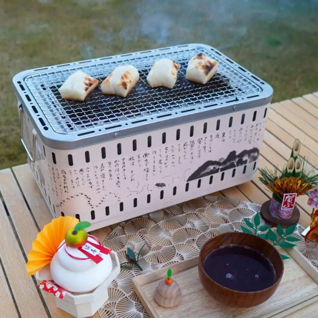 [グリーンライフ] 和風シチリン 七輪 キャンプ アウトドア用品 バーベキュー BBQ