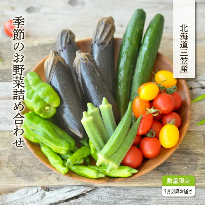 《令和8年分》数量限定！季節のお野菜詰め合わせ 夏(配送時期：7月～8月)【01017】