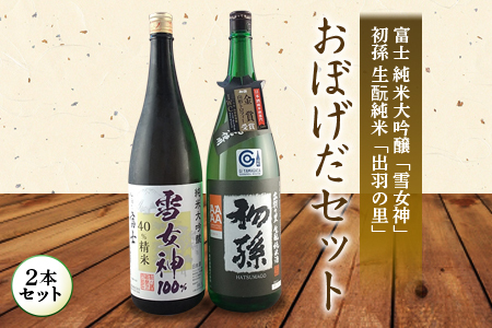 おぼげだセット 日本酒2本セット F2Y-4241