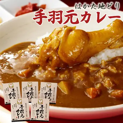 はかた地どり　手羽元カレー 210ｇ×5個 2L5