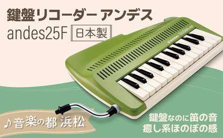 ゆる～い音色を楽しめる鍵盤リコーダー アンデス 雑貨 日用品 