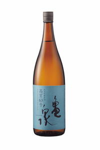 【先行予約】 日本酒 純米吟醸原酒 高育63号 1800ml(火入) 日本酒 お酒 酒 純米吟醸 やや辛口 アルコール度数16.5度 一升瓶 亀泉酒造 お取り寄せ ご当地【株式会社とさもん】[BQAE053]