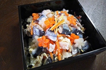【北海道根室産】さんま飯寿司 A-15001