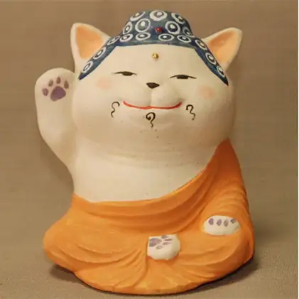 招き猫　ルシャニャ　小 インテリア 工芸品 