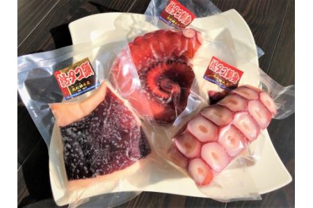 【北海道根室産】活タコお刺身セット(詰め合わせ1kg以上) B-15001