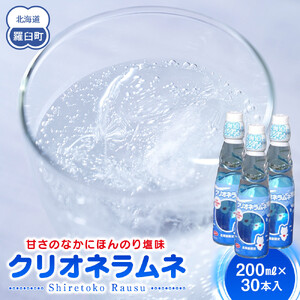 クリオネラムネ 深層水 世界自然遺産 北の海の妖精 流氷の天使 キャラクター 北海道 知床 羅臼 炭酸 炭酸飲料 瓶 塩 ジュース 清涼飲料水 生産者 支援 応