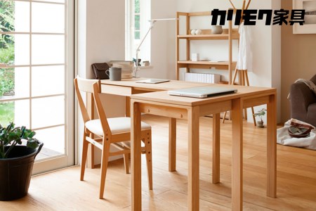 カリモク家具『学習デスクセット：ユーティリティプラスB』SS3955 SS3458 AS0401 XT0611 [1070]新生活 