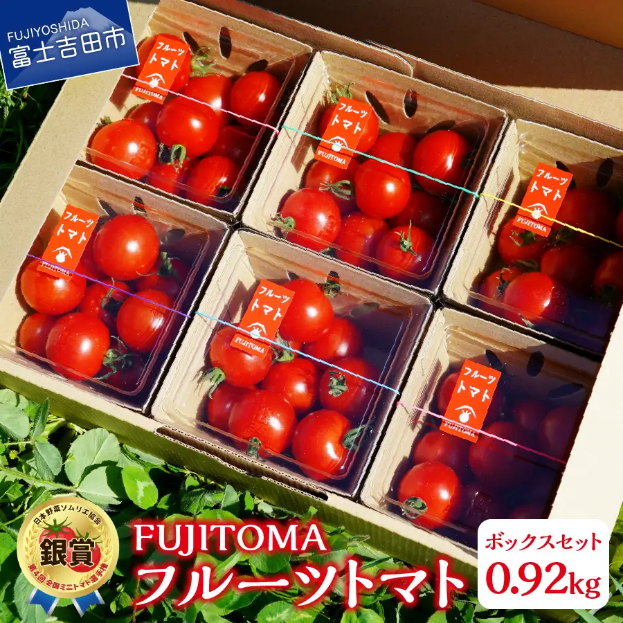 フルーツトマト「FUJITOMA」ボックスセット ミニトマト 野菜 フルーツ 高糖度 