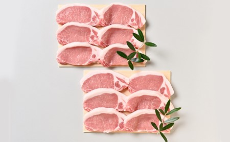 オリーブ豚ロースステーキ用　1200g（600g×2） お肉 豚肉 