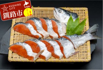 紅鮭切身（半身） ふるさと納税 鮭 F4F-0665