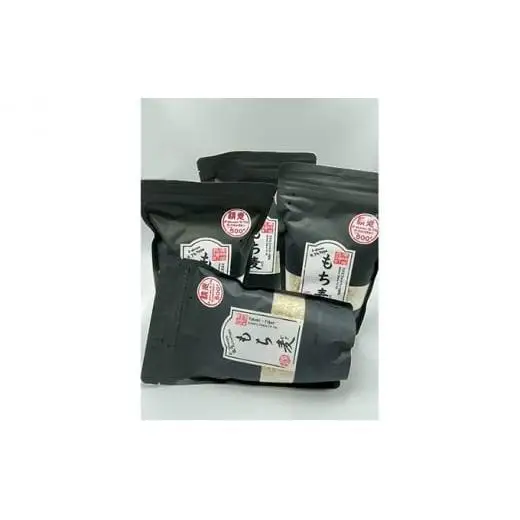 ハイパワーもち麦フクミファイバー（精麦500g入り4袋セット）