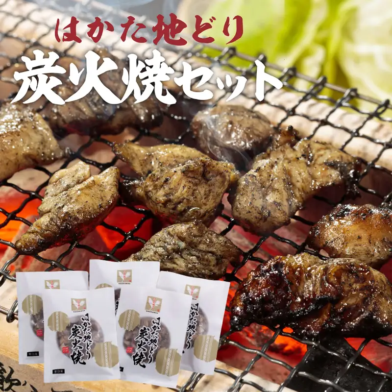 はかた地どり　炭火焼セット（１００ｇ×５袋） 2T1