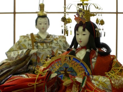伝統工芸士 蘇童のひな人形『京七番 新古今雛 京刺繍』親王飾り