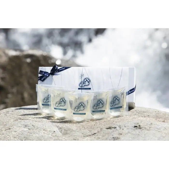 越後の名酒【八海山】使用！八海山ゼリー（5個入り）【八海山 菓子 おかし スイーツ デザート 食品】