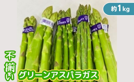 不揃い グリーン アスパラガス 約1kg 野菜 グリーンアスパラガス 