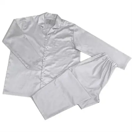 【シングル】プレミアムカバー25cm巾シーツ・掛・枕＆パジャマ(男女兼用XLサイズ)4点セット色PL【1215949】