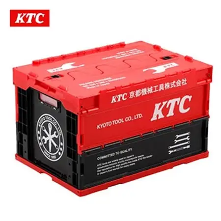 KTC 折りたたみコンテナ50L(レッド) [YG-196]_雑貨   _【1140610】