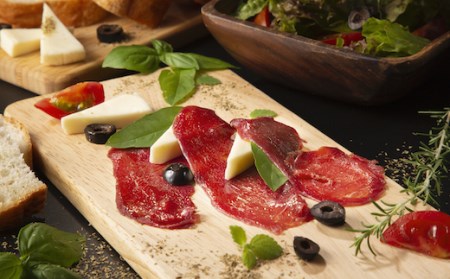 Y179 絶品！鹿肉生ハムセット