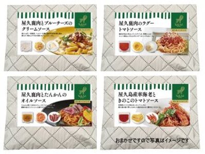 ＜屋久島パスタラボ＞おまかせパスタ４個セット