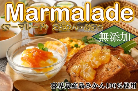 【無添加】島みかん マーマレード(フスウ125g・タンカン125g)2個セット【2026年２月以降発送】