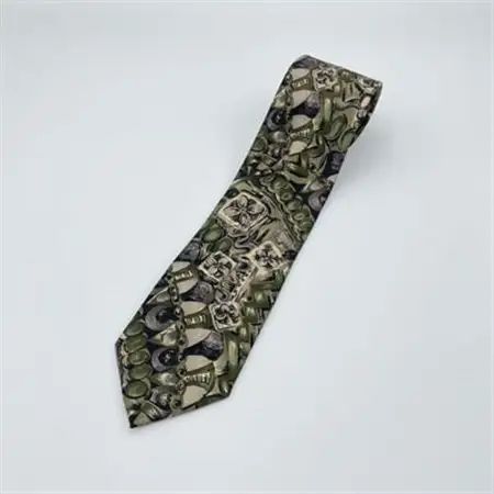 クラバットユキジ製　クラシック柄ネクタイ No.10_装飾品・工芸品 ネクタイ・ベルト 服飾小物 _【1141359】