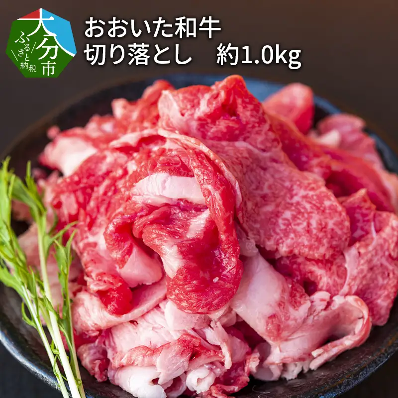 おおいた和牛　切り落とし　約1.0kg A01095
